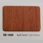 Açık Ceviz Ahşap Desen Kompozit Levha