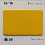 Sarı Kompozit Levha (Şok Sarısı)