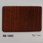 Teak Ahşap Desen Kompozit Levha