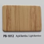 Açık Bambu Ahşap Desen Kompozit Levha - Petechbond