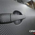 Oracal 975 Carbon / Fırça deseni / Petek / Deri / Kokon Cast Araç Kaplama