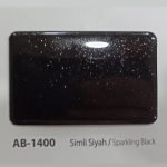 Simli Siyah Alutechbond Kompozit Levha - 0.50