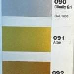 Oracal 641 Ekonomik Metalik Kesim Folyosu (126cm*50mt)