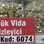 Dekoratif Vida Kapakları 13mm