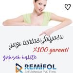 Remifol Yazı Tahtası Folyosu